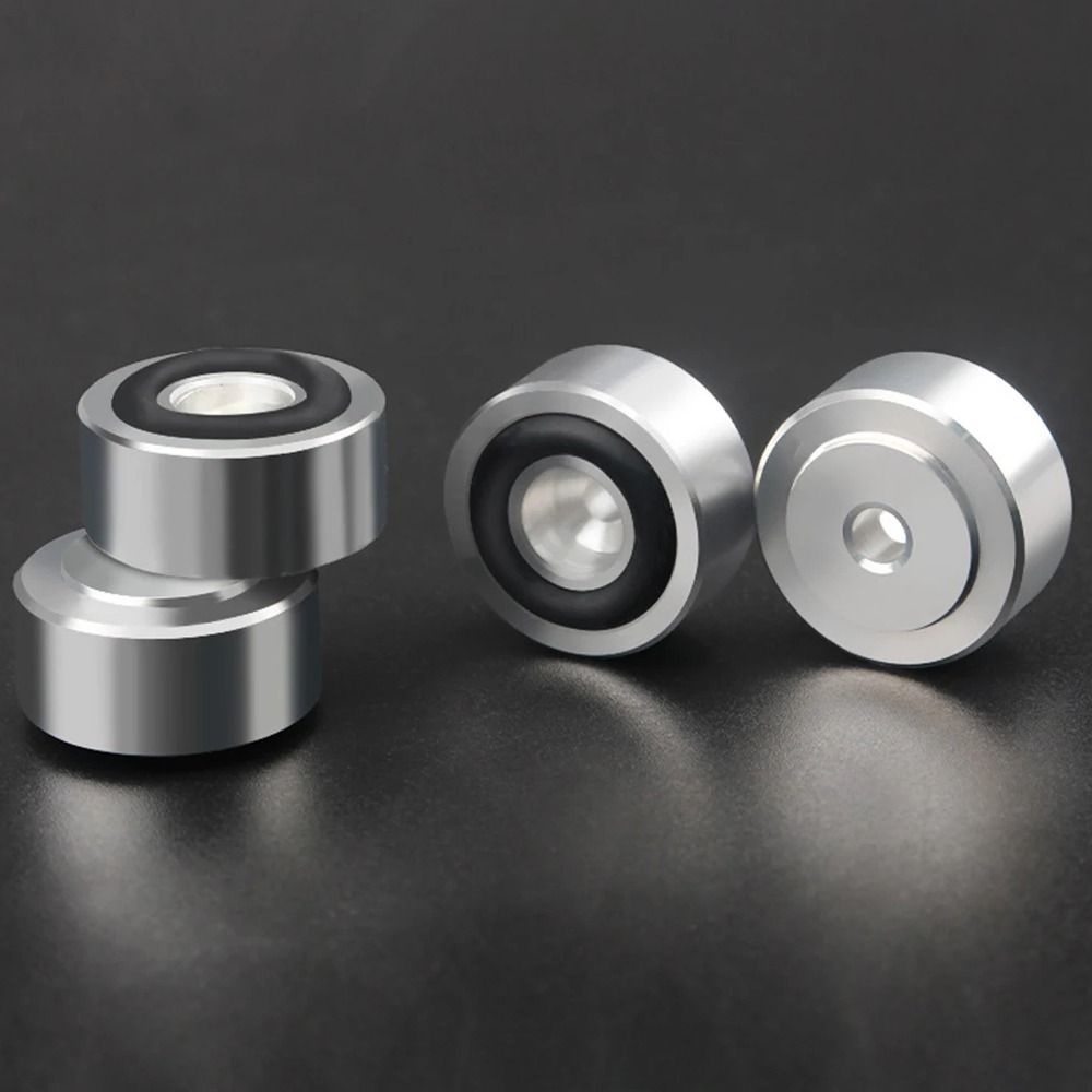 MISUPS 1 / 4 Chân đế loa, Chân đế cách ly bằng hợp kim nhôm, Chân đế khuếch đại HIFI chống sốc bền bỉ cho loa Bộ khuếch đại CD | BigBuy360 - bigbuy360.vn