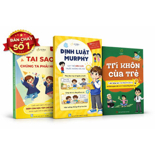 Sách - Combo 3 cuốn: Định luật Murphy + Trí khôn của trẻ + Tại sao con phải học