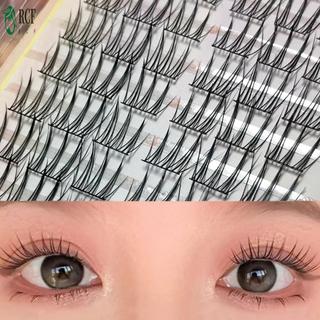 Lông mi giả vàng 7-13mm - Đế Cotton siêu mịn để trang điểm sân khấu hàng ngày tự nhiên