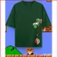 Áo Thun Mùa Hè Super Mario Galaxy Movie Yoshi Phong Cách Anime, Tay Ngắn