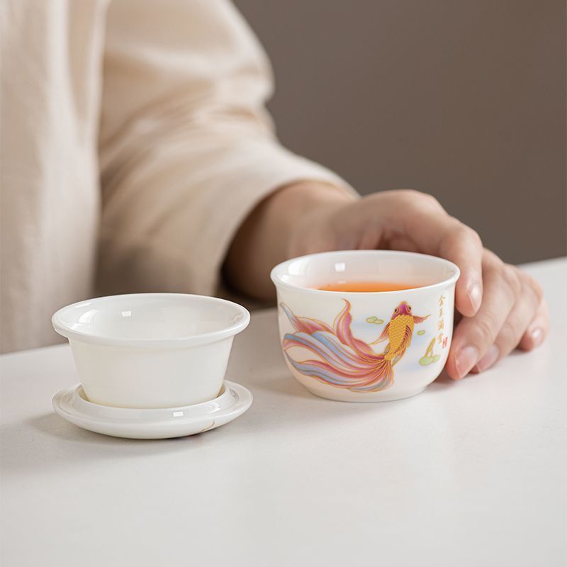 Bộ trà du lịch uống nước một người di động 110ml One Pot One Cup