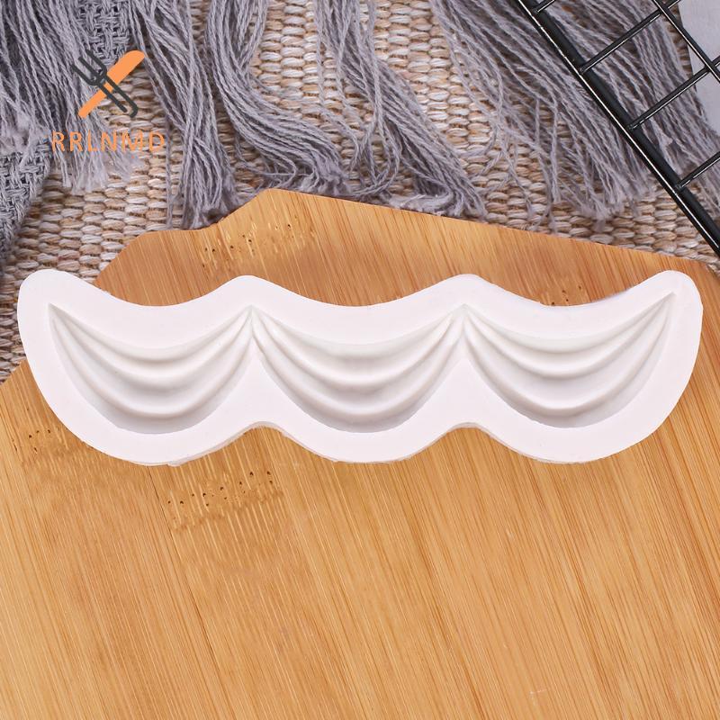 RRLNMD Hoa Văn Trang Trí Silicon Sugarcraft Khuôn Nhựa Dụng Cụ Cupcake Fondant Bánh Trang Trí Dụng Cụ MỚI