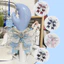 Itabag Phụ Kiện Ruy Băng Nơ Trang Trí Mặt Dây Chuyền Gothic DIY Móc Khóa Dễ Thương Quà Tặng Cho Người Bạn Ins Phong Cách