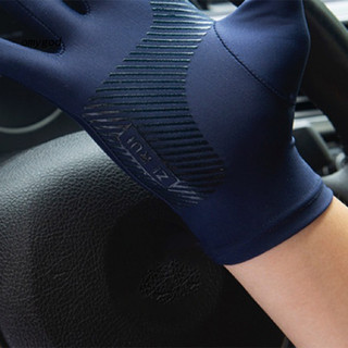 Găng tay chống nắng spandex màu trơn, đàn hồi cao thoáng khí cho nam nữ - phụ kiện thể thao mùa hè