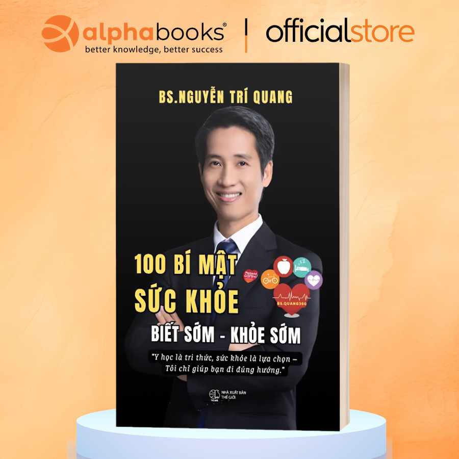 Sách: 100 Bí Mật Biết Sớm - Khoẻ Sớm - Bs. Nguyễn Trí Quang (SDV)