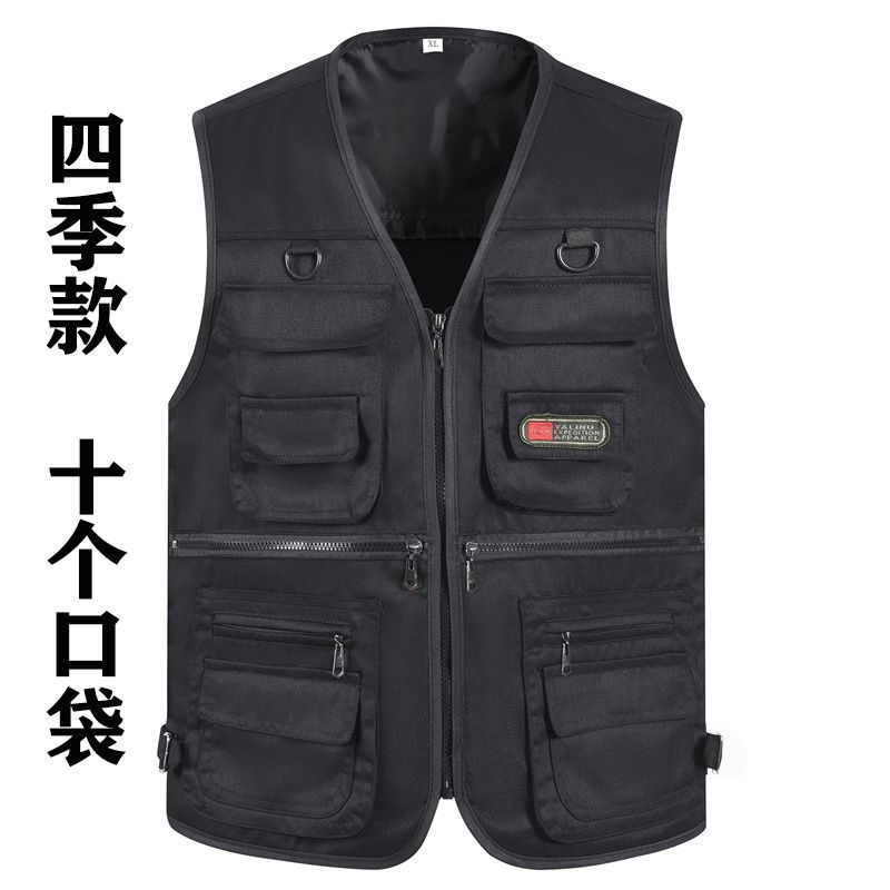<![CDATA[Áo Vest Nam Mùa Xuân Với Nhiều Túi, Phù Hợp Đi Dã Ngoại]]>