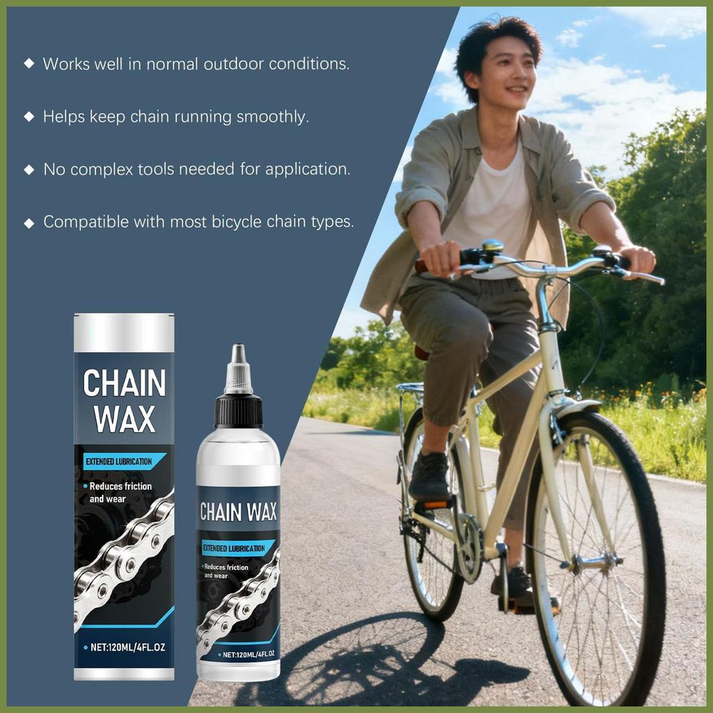 Tẩy Rửa Dây Xích Chain Wax 120ml - Loại Bỏ Dầu Mỡ Hiệu Quả Cho Xe Đạp Và Máy Móc