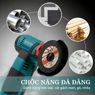 Máy Mài Góc Không Chổi Than Mini 12V Pin Lithium Máy Cắt, Mài đa Năng Cầm Tay Dùng Cho Gia đình Chất Lượng Cao Và Bền