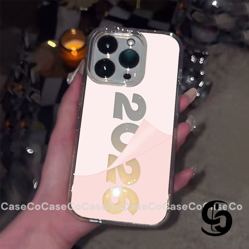 Ốp Lưng Cho Oppo A3Pro A3X A58 A60 A5i A16 A18 A7 A78 A17 A38 A54 Bìa mềm thời trang cặp đôi năm mới 2026 sang trọng