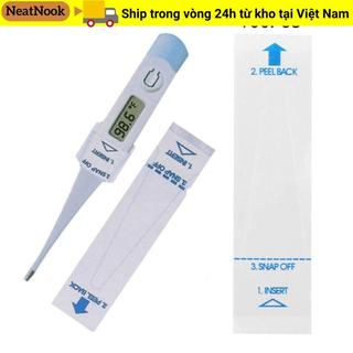 NEATNOOK 100 Vỏ đầu dò nhiệt kế, Vỏ đầu dò kỹ thuật số tiện lợi mỏng, Vỏ bảo vệ dùng một lần an toàn đa năng chất lượng cao cho trung tâm y tế