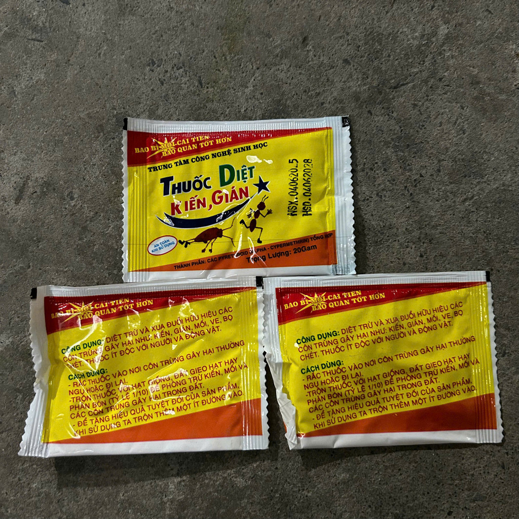Combo  Thuốc Diệt Kiến Dán Hiệu Quả Cao , Sản Phẩm Sinh Học, An Toàn Dễ Sử Dụng