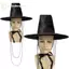 Mũ Nhà Minh Truyền Thống Hàn Quốc chống tia UV, phù hợp hóa trang Halloween