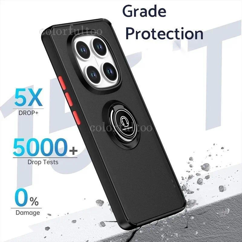 Bán chạy Vỏ Ốp điện thoại cứng PC mờ sang trọng cho Redmi Note 15 Pro Plus 15Pro + Note15 Note15Pro + 4G 5G 2026 Vòng giữ xe từ tính Vỏ lưng chống sốc
