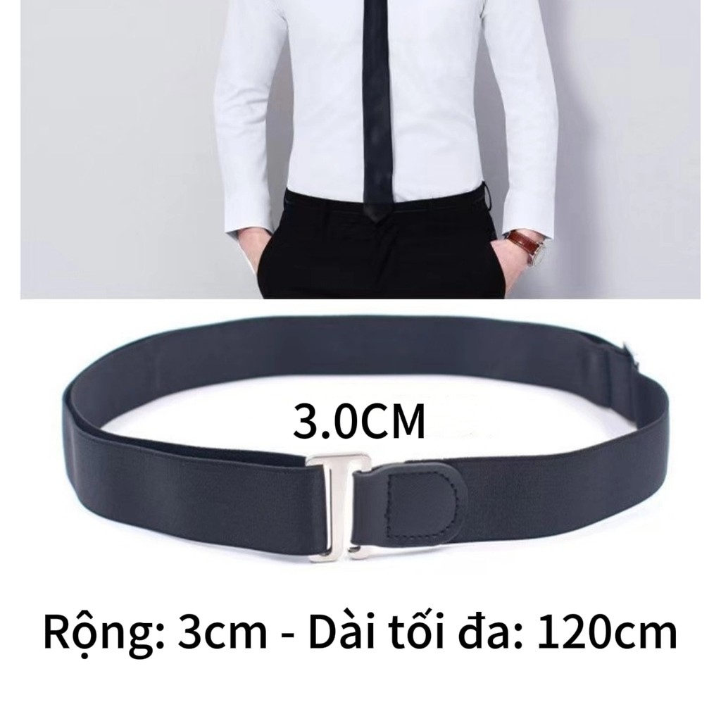 [COD] Dây Đai Nịt Giữ Áo Sơ Mi Thẳng – Sơ Vin Gọn Gàng, Dành Cho Nam Nữ