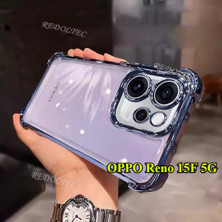 Ốp lưng OPPO Reno 15F 5G Thiết kế mới Vỏ trong suốt chống sốc bốn góc OPPO Reno15F Reno15 F Ốp lưng mềm siêu mỏng