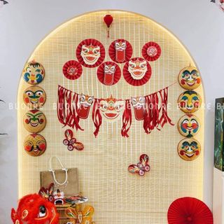 [HỎA TỐC HCM] [TẾT 2026] Set Trang Trí Tết Dán Tường – Phụ Kiện Decor Trang Trí Nhà Cửa, Lớp Học, Văn Phòng Dịp Lễ Hội