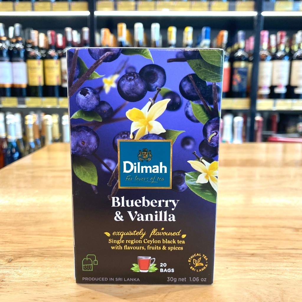 Trà Dilmah Vị Việt Quất & Vanilla 30g, Hương Vị Tinh Tế Cho Buổi Sáng Đầy năng Lượng