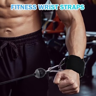 1 Vòng Đeo Tay Cho Máy Cáp, Đệm Neoprene Có Thể Điều Chỉnh, Một Kích Thước Phù Hợp Với Tất Cả, Dây Đeo Cổ Tay Thể Dục Cho Nam Nữ