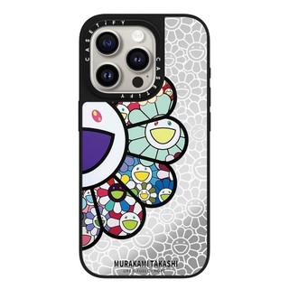 Ốp điện thoại cứng gương hướng dương cười đầy màu sắc từ tính cho iPhone 17 Pro Max 17 Air 16 Plus 15 14 13 12 11 Vỏ chống sốc