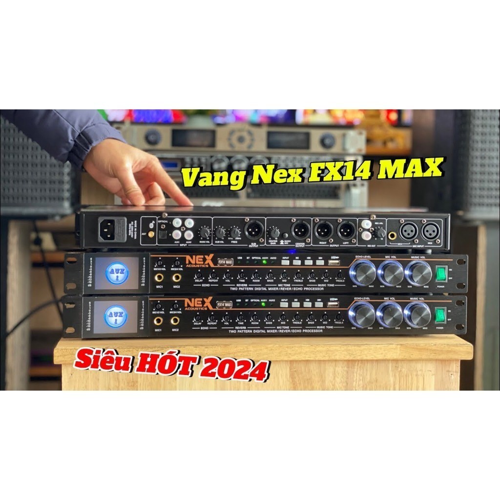 Vang cơ Nex Acoustics FX14 MAX + Tặng 2 dây caon - Hàng Chính Hãng 2025 ...