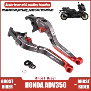 Dành Cho Xe HONDA ADV350 Gấp Đỗ Xe Phanh Đòn Bẩy Phanh Tay Chống Quay Lưng Ramp Đòn Bẩy Phanh CNC Nhôm Sửa Đổi Phụ Kiện