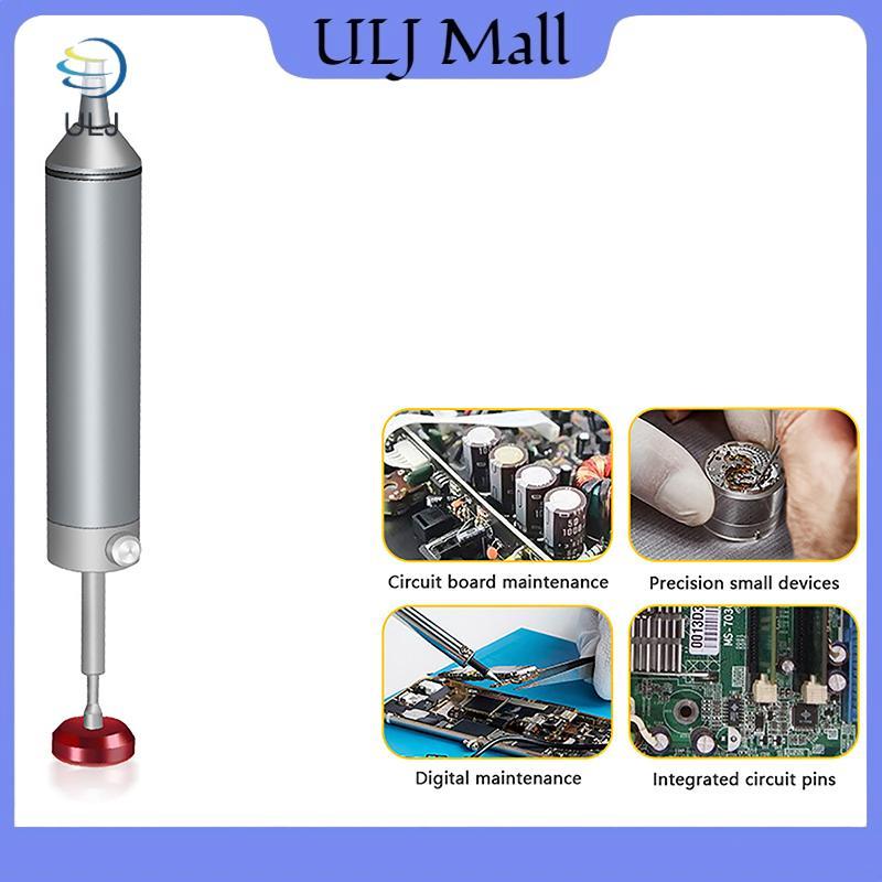 ULJ 1 Hợp Kim Nhôm Mạnh Mẽ Desoldering Pump Pier Hút Thiếc Hàn Bút Loại Bỏ Chân Không Hàn Sắt Hàn Dụng Cụ Sửa Chữa.