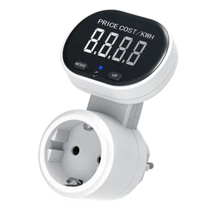EDB * Thiết bị giám sát công suất màn hình lớn LCD Đồng hồ đo công suất kỹ thuật số Wattmeter để đo điện chính xác và Bil