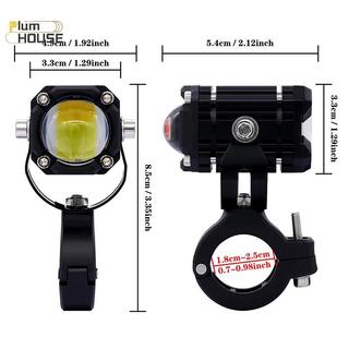 PlumHOUSE Đèn Lái Xe Mini Mocycle Điểm Lái Xe Chống Thấm Nước 4 Chế Độ Ánh Sáng Có Công Tắc VN