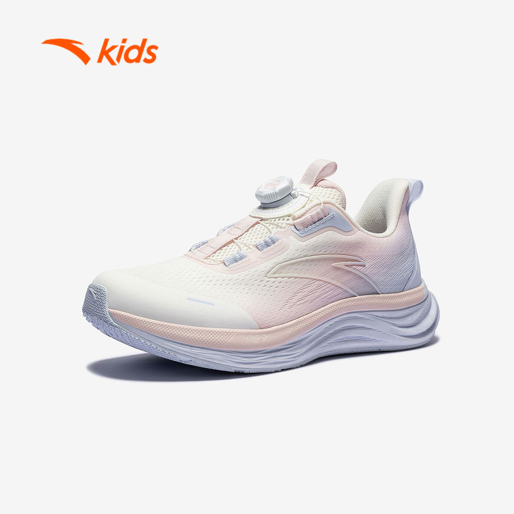 ANTA Kids Giày Chạy Thể Thao Bé Gái PG7 Size 33-39 Êm Chân, Đàn Hồi Tốt, Đế Chống Trơn Trượt 3226A5527