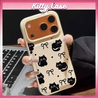 Ốp lưng cấu trúc nệm khí Cho iPhone 11/12/13/XR/14/15/16/17/7/XR Pro Max Plus Ốp lưng bao quanh thời trang Mèo