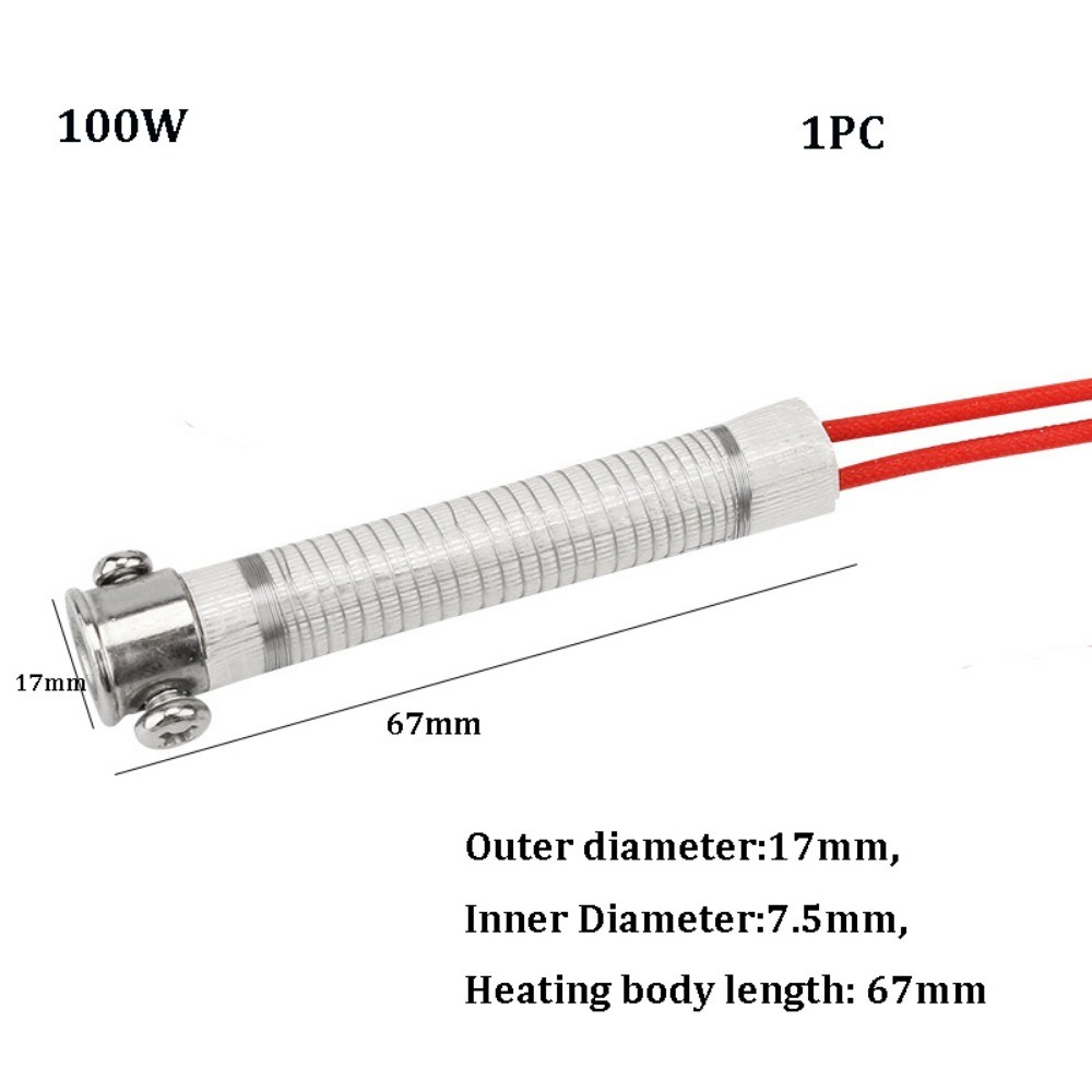 SAIA 1 / 10 chiếc Thay thế bộ phận sưởi ấm bên ngoài, Chịu nhiệt độ cao 30W40W60W100W Lõi sắt hàn điện, Thiết bị phụ tùng 220V chất lượng cao