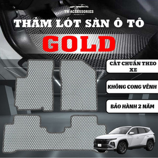 Thảm lót sàn ô tô Hyundai Tucson TH Accessories cắt chuẩn form xe dễ dàng vệ sinh không ẩm mốc (full bộ có cốp)