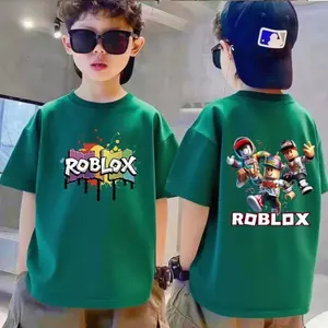Áo 100% cotton thoải mái, size 90-150cm, từ 3-14 tuổi, mùa hè, tăng 1 size.