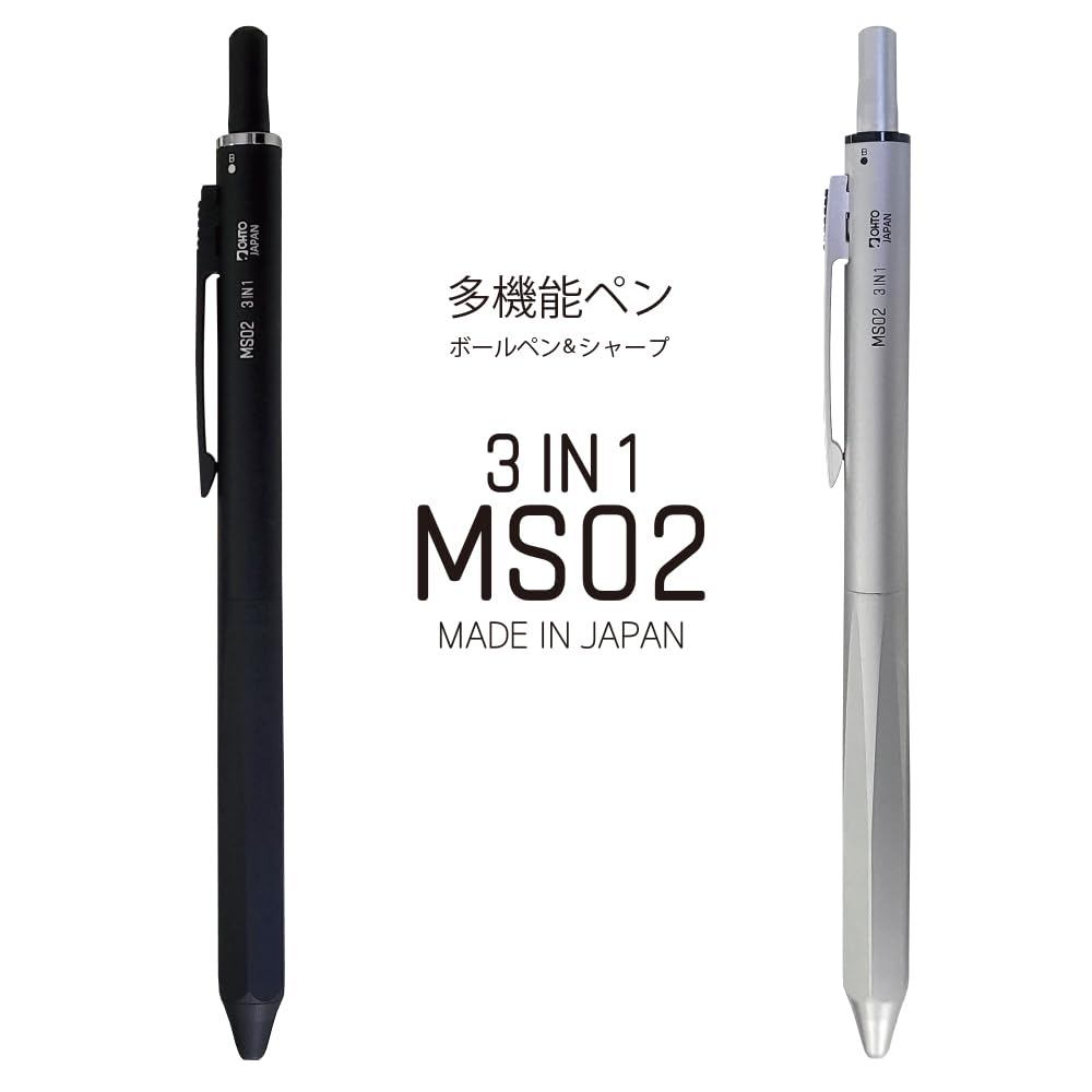 OHTO MS02 But Da Chuc Nang/3in1 But Bi+But Chi/Dau Kim Needle Point/Than Dong Thau/Nhat Ban