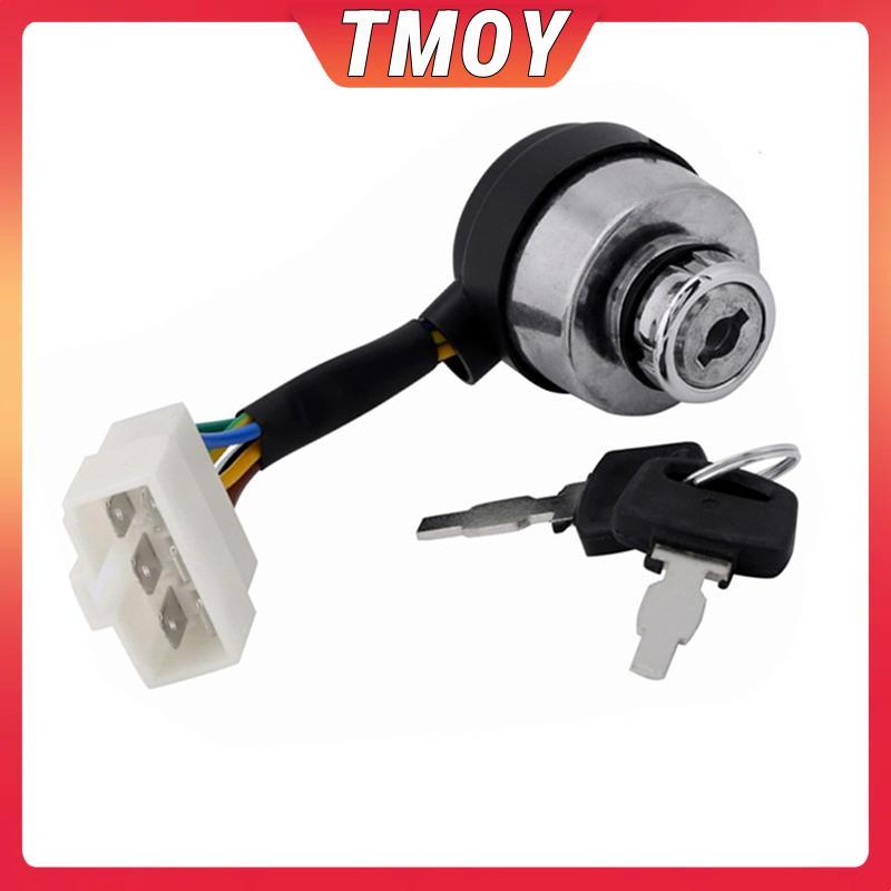 TMOY 4 / 6 Dây Cách Máy Phát Điện Xăng Khởi Động Chìa Khóa Công Tắc Tôm Cho 2-3KW 168F Và 5-8kw 188F Phụ Kiện Máy Phát Điện TMOY