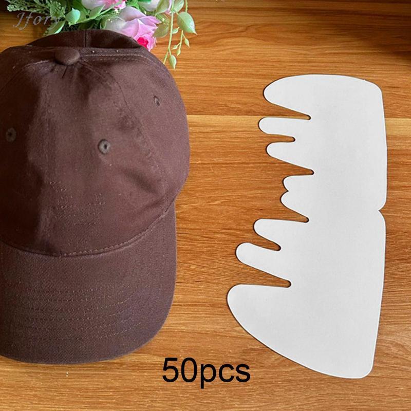 50x Mũ Bóng Chày Chèn Shapers Mũ Lót Cho Fedoras Mũ Chống Nắng Trang Bị Mũ