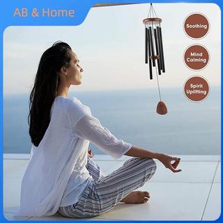 ABQ Classic 26 Inch Nhôm Chuông Gió Có Gỗ Treo Thẻ Trang Trại Sân Vườn Ban Công Hành Lang Trang Trí VN
