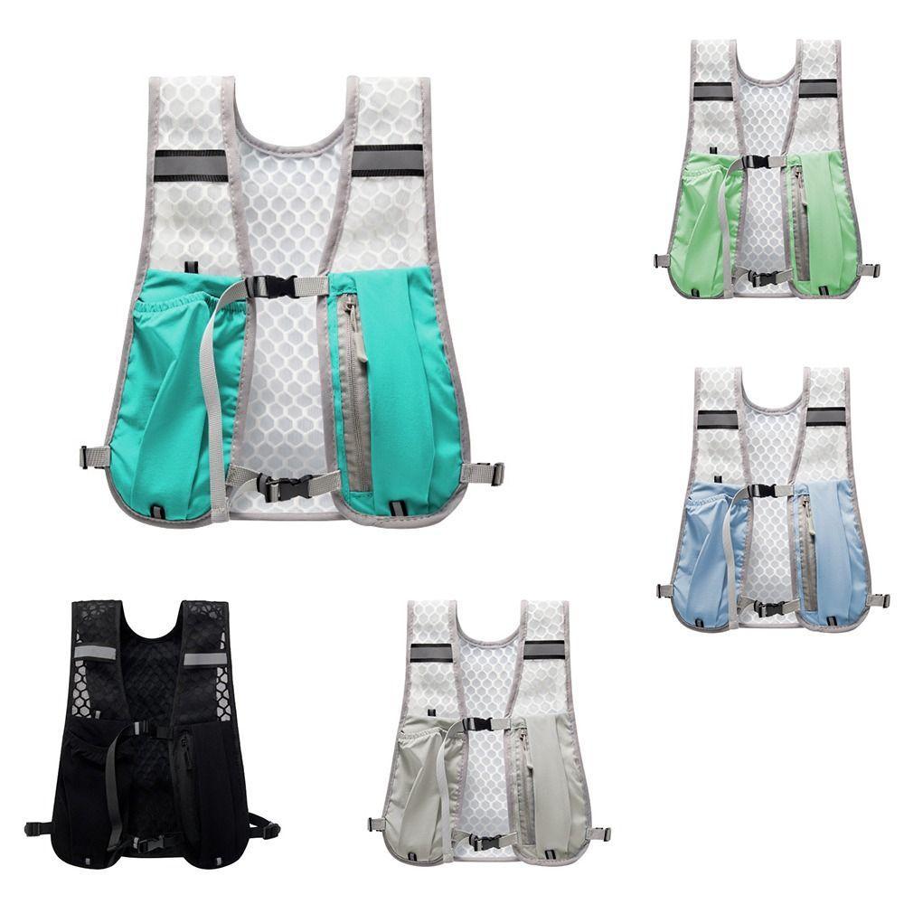 Áo Vest Chạy Bộ & Xe Đạp SAVORBOX - Nylon Chống Thấm Nước, Phản Quang, Có Hộc Bình Nước và Giá Đỡ Điện Thoại