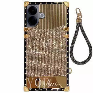 Ốp YJD Cho Vivo V60 Lite Flash Ba Nối Dây Tay Cạnh Thẳng Chống Rơi Vỏ Điện Thoại