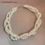 ZK Twining Ngọc Trai Choker Hình Học - Trang Sức Cô Dâu Việt Nam