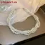 ZK Twining Ngọc Trai Choker Hình Học - Trang Sức Cô Dâu Việt Nam
