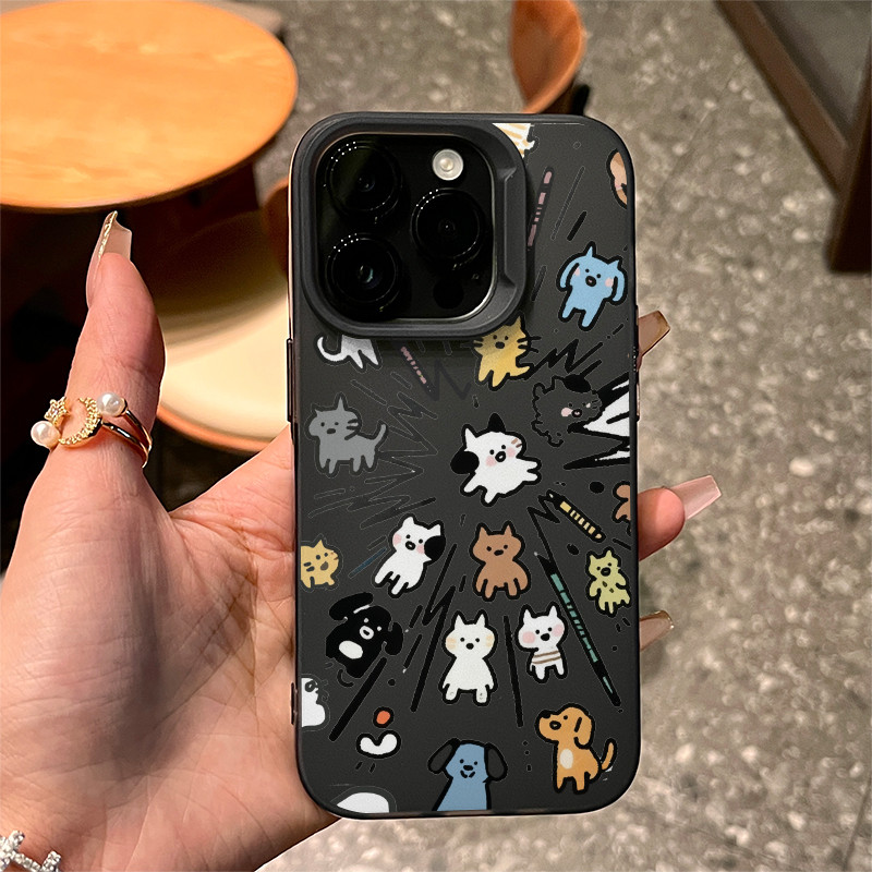 Đáng yêu pháo hoa nổ hình ảnh cho 16 trường hợp điện thoại iPhone 17Air Frosted Meta Air Air 14 13 11Pro