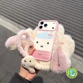 Ốp Điện Thoại Hình Thỏ Dễ Thương Có Dây Buộc Sang Trọng Cho Honor 300 200 100 Pro 90 Lite 80 70 Magic 8 7 Pro 6 Lite Vỏ Da PU Hoạt Hình Vỏ Mềm
