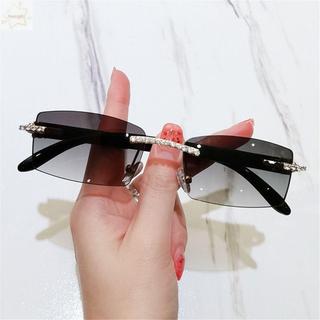 Kính râm hình chữ nhậtpunk gradient UV400, phù hợp lái xe, dành cho cả nam và nữ