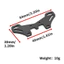 Tấm tháp chống sốc nâng cao phía trước và phía sau bằng sợi Carbon cho Tamiya TT02S TT02SR TT-02 Type-S 1 / 10 RC Xe nâng cấp các bộ phận