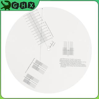 GHX Vinyl Record Piup Tấm hiệu chuẩn Máy đo khoảng cách Công cụ điều chỉnh thước đo VN