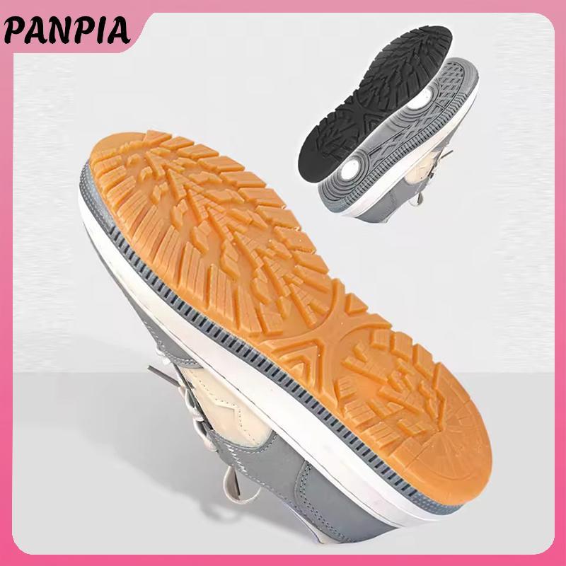 PNPIA - 1 cặp đế ngoài giày thể thao chống trơn trượt, cao su thay thế, cắt vừa, kèm miếng lót