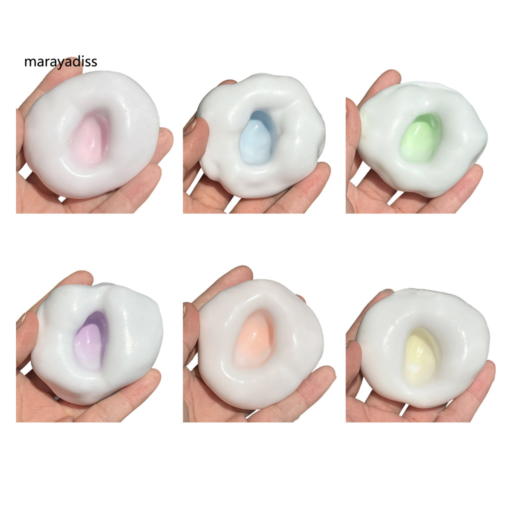 < MYS > Đồ chơi bóng căng thẳng Tpr Bóng ép giảm căng thẳng với máy bơm hơi – Đồ chơi Tpr mềm di động dành cho trẻ em Thanh thiếu niên Người lớn – Bóng căng thẳng lo âu để thư giãn