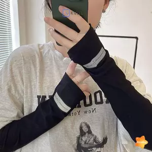 1 Cặp Tay Băng Chống Tia UV Hút Mồ Hôi Cho Nam Nữ Chống Nắng Tay Tay Áo Đi Xe Đạp Ngoài Trời Tay Lái Xe Tay Áo Mới