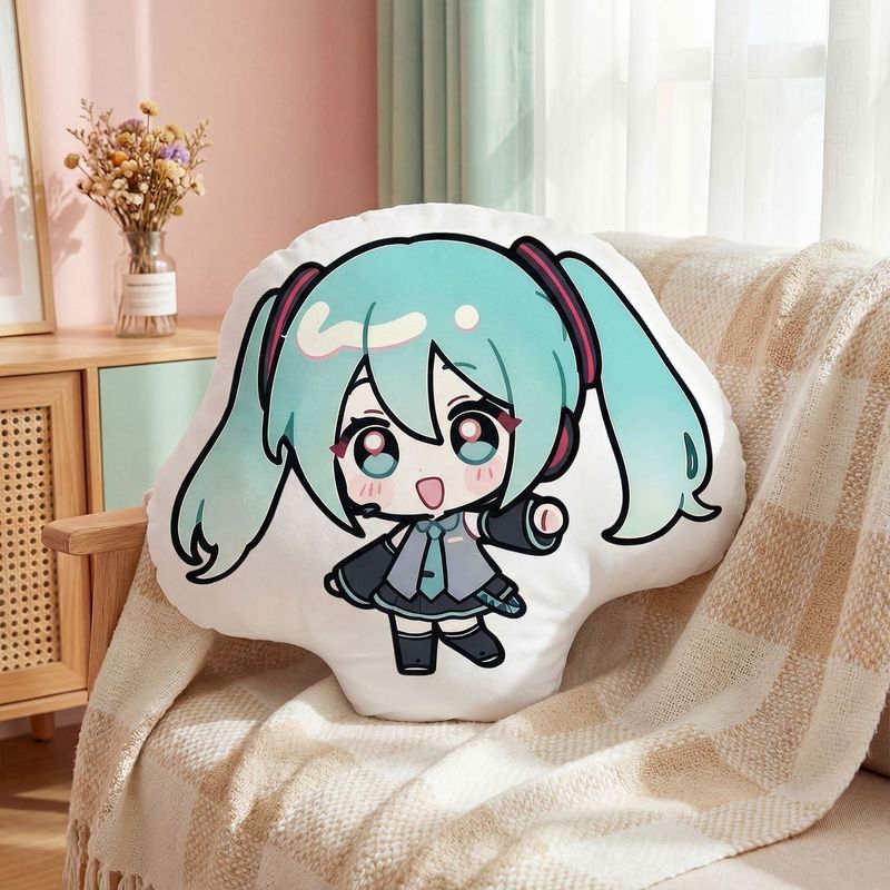 Dự án SEKAI Hatsune Miku Gối sang trọng Anime Đệm Sofa Giường Gối lưng